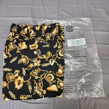 Passport by Susan Graver Womens 2X Skirt Black Floral Smocked Tiered Rayon - Main