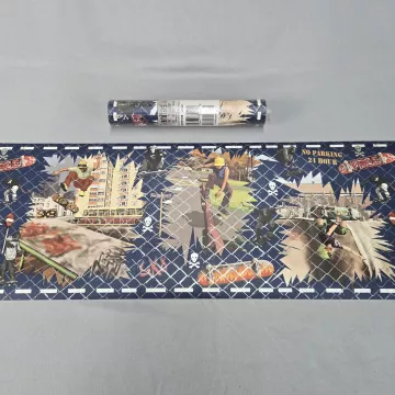 Sanitas Skateboarding Blue Wallpaper Border Prepasted Vinyl New Sealed - Main