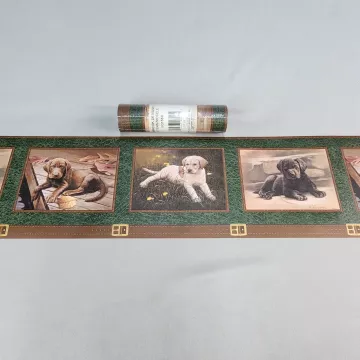Seabrook Country Labrador Dog Animal Wallpaper Border Pre-pasted Vinyl New - Main