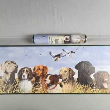 Seabrook Hunting Dog Duck Rustic Wallpaper Border Pre-pasted Vinyl New - Main