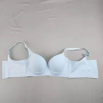 shapedly T-Shirt Bra Women's 40C Blue Underwire Padded Full Coverage - Front