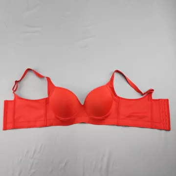 shapedly T-Shirt Bra Women's 40C Red Padded Underwire Adjustable - Front