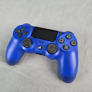 Sony PlayStation 4 PS4 DualShock 4 Wireless Controller Blue CUH-ZCT2U - Main