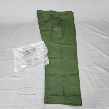 Susan Graver Plus Size 2X Burnt Olive Pull On Straight Pants 30 Inseam Stretch - Main