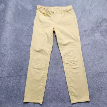 Talbots Hampshire Ankle Pants Women's Size 4 Hot Pink Slim Leg Tapered Career - Front