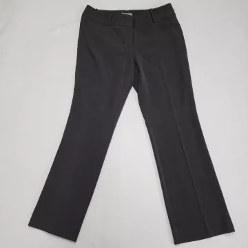 The Limited Dress Pants Womens Size 10 Black Mid Rise Stretch Career Office - Front