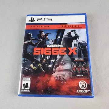 Tom Clancy's Rainbow Six Siege X PlayStation 5 PS5 Elite Edition Sealed Ubisoft - Front