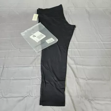 Utopia by HUE Women's Plus 3X Black Leggings High Rise Stretch Ankle Slit NWT - Main