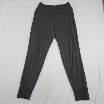 VICTORIA'S SECRET Black Jogger Pants Women's S Mid Rise 30W 28L Activewear - Front