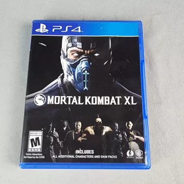 Warner Bros Mortal Kombat XL PlayStation 4 PS4 NTSC Video Game CUSA-03589 - Front