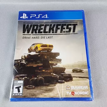 Wreckfest PlayStation 4 PS4 2019 NTSC Factory Sealed New THQ Nordic - Front