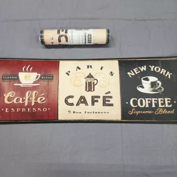 York French Country Coffee Cafe Wallpaper Border Prepasted New Sealed - Main
