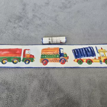 York Kids Nursery Multicolor Wallpaper Border Pre-pasted New KJ0320BD - Main