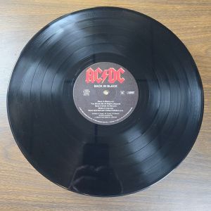 AC/DC – Back In Black LP 2003 Columbia – Vinyl Record 180G Remastered