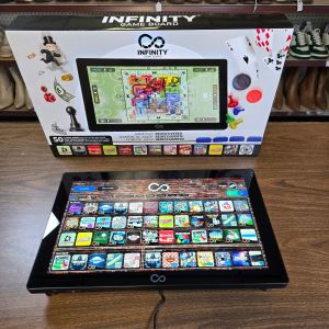 Arcade1UP Infinity Game Board 18.5 Inch HD Touchscreen  50+ Games Chess Monopoly
