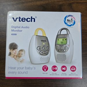 Baby Monitor VTech DM221 Digital Audio Talk Back Intercom Vibrating Sound Alert