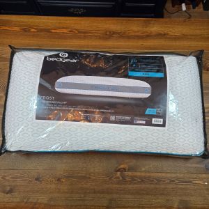 Bedgear Frost Performance Pillow 2.0 Cooling Bed Pillow King Soft & Firm Sides