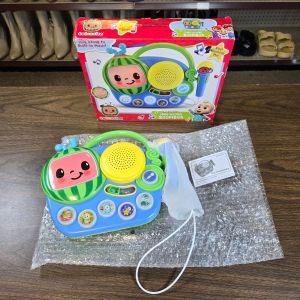 CoComelon My First Sing-Along Boombox Music Toy Microphone Sing A Long