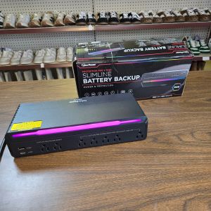 CyberPower - GX950UC Gaming UPS System RGB Lighting USB Charging Ports