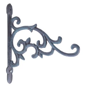 Decorative Plant Hanger Cast Iron Flower Basket Hook