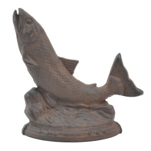 Fish Door stop stay Nautical Maritime Home Decor Cast Iron