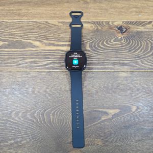Fitbit Versa 4 Fitness Smartwatch FB523BKBK NO Charger or Bands