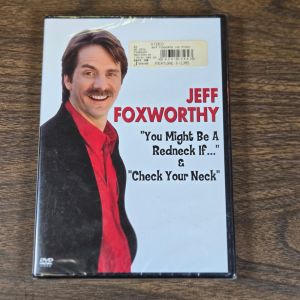 Jeff Foxworthy You Might Be A Redneck If & Check Your Neck (DVD) Brand New