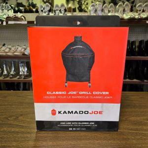 Kamado Joe Classic Joe KJ-GC23BWFS BBQ Grill Cover - Black