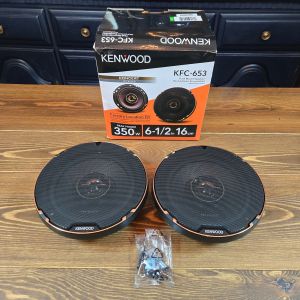 Kenwood Concert Series Flush Mount Speakers KFC-653 350w 6.5in