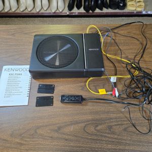 Kenwood KSC-PSW8 8" Class-D Compact Powered Subwoofer, 250W Peak Power