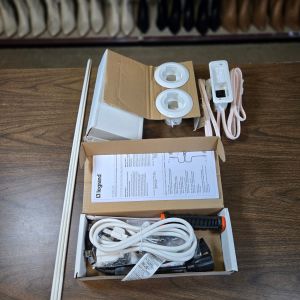 Legrand In-Wall Soundbar Flat Screen TV Power & Cable Concealment Grommet Kit