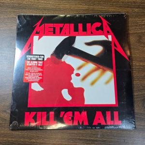 Metallica - Kill 'Em All - NEW SEALED 180g LP re-mastered Birth of Thrash!
