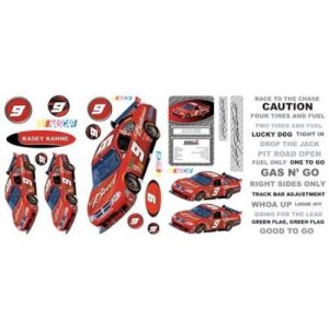 NASCAR Kasey Kahne Wall Appliques Decal Racing Stickers Man Cave Decor Budweiser