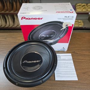 Pioneer TS-A30S4 1400 Watt 12" 4 Ohm Car Audio Subwoofer Single Voice Coil