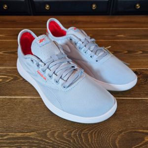 Reebok Active Lite Women's Shoes  Sz 8 Sneakers Pale Blue Vector Red White
