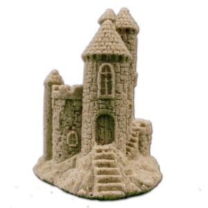 Sand Castle Figurine 016 3.38" Tall Beach Wedding Decor Centerpiece Collectible