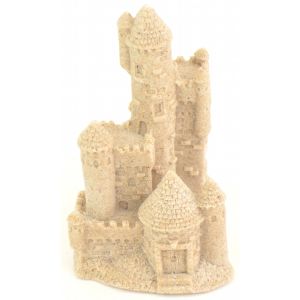 SAND-DECO Real Sand Castle Figurine Beach Lake Home Decor Wedding 407 4.375" T