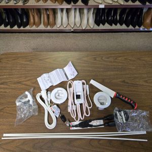 Sanus In-Wall Cable Concealer for Mounted TV & Soundbar Power Kit BSA-IWP801-W1