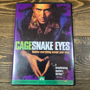 Snake Eyes (DVD, 1999, Sensormatic) Nicolas Cage Gary Sinise Complete W/insert