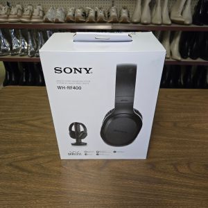 Sony WH-RF400 Wireless Stereo Headphone System Double Earpiece Over Ear Design