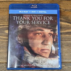 Thank You for Your Service Blu-Ray & DVD Movie Disc No Digital Download