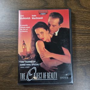 The Object of Beauty DVD Movie Full Screen John Malkovich Andie MacDowell