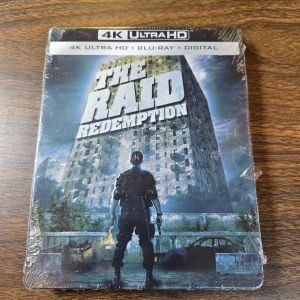 The Raid: Redemption [New 4K UHD Blu-ray] Ltd Ed, With Blu-Ray, Steelbook, 4K