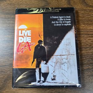 TO LIVE AND DIE IN LA New Sealed 4K Ultra HD UHD Willem Dafoe William Friedkin