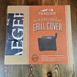 Traeger Pro 34 Full Length Grill Cover Black BAC380