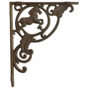 Wall Shelf Bracket Horse Brace Crafting Custom Cast Iron Shelves