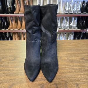 Women's Ada Dress Boots Mid Calf High Block Heel Bootie