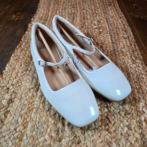 Women's Elsa Mary Jane Ballet Flats with Memory Foam Insole