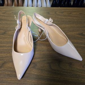 Women's Milan Slingback Kitten Heels Tan 11
