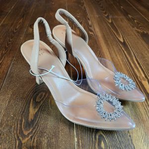 Women's Misty Slingback Heels Clear